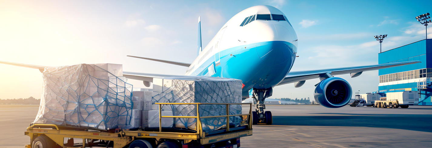 Air Charter Service Handling Urgent Cargo at Airport